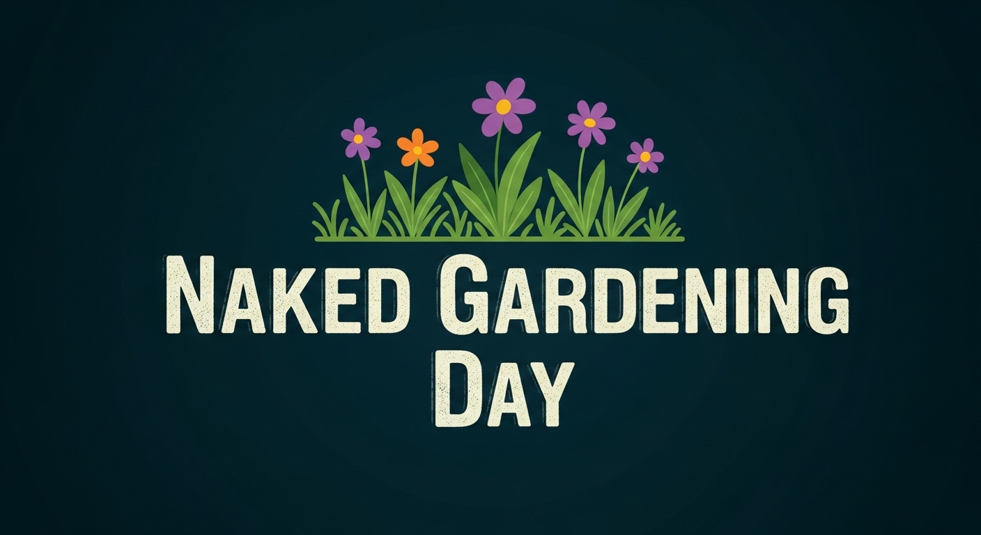 Naked Gardening Day