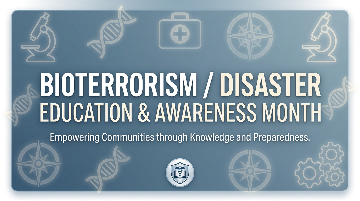 Bioterrorism / Disaster Education and Awareness Month