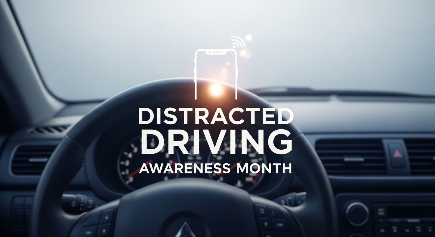 Distracted Driving Awareness Month