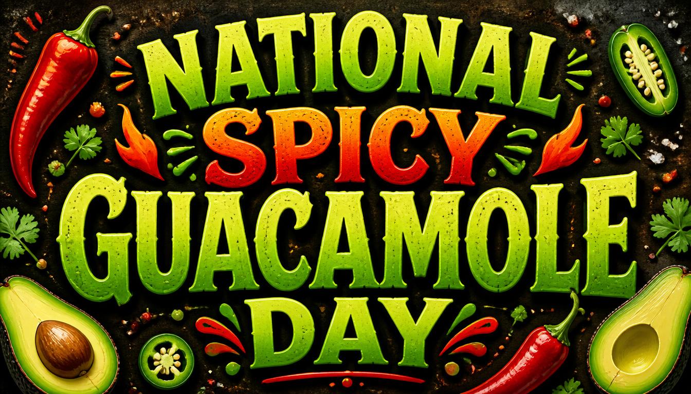 National Spicy Guacamole Day