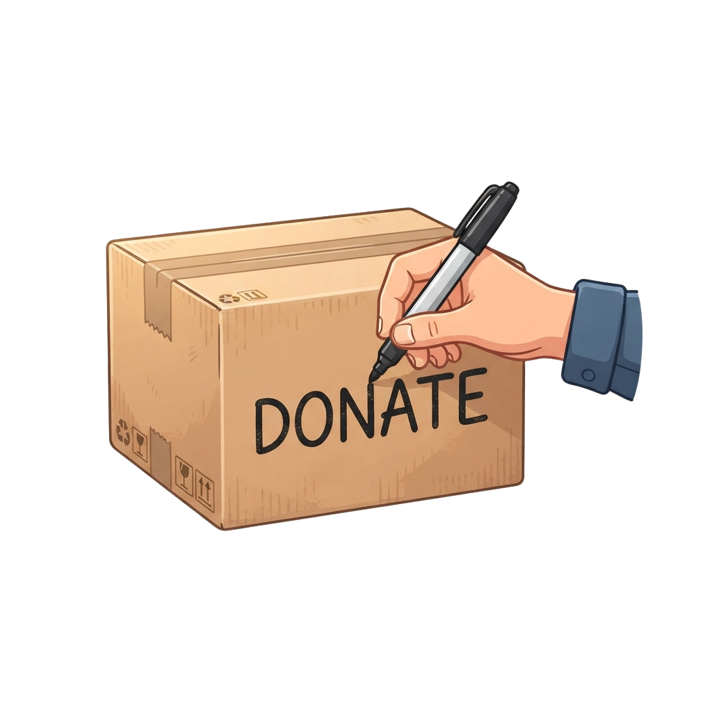 Declutter for a Cause Month