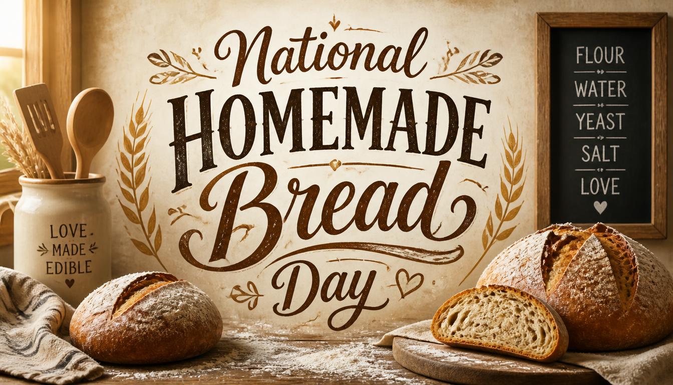 National Homemade Bread Day