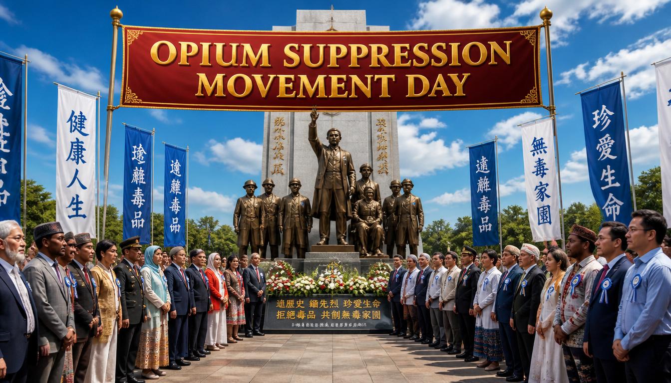 Opium Suppression Movement Day