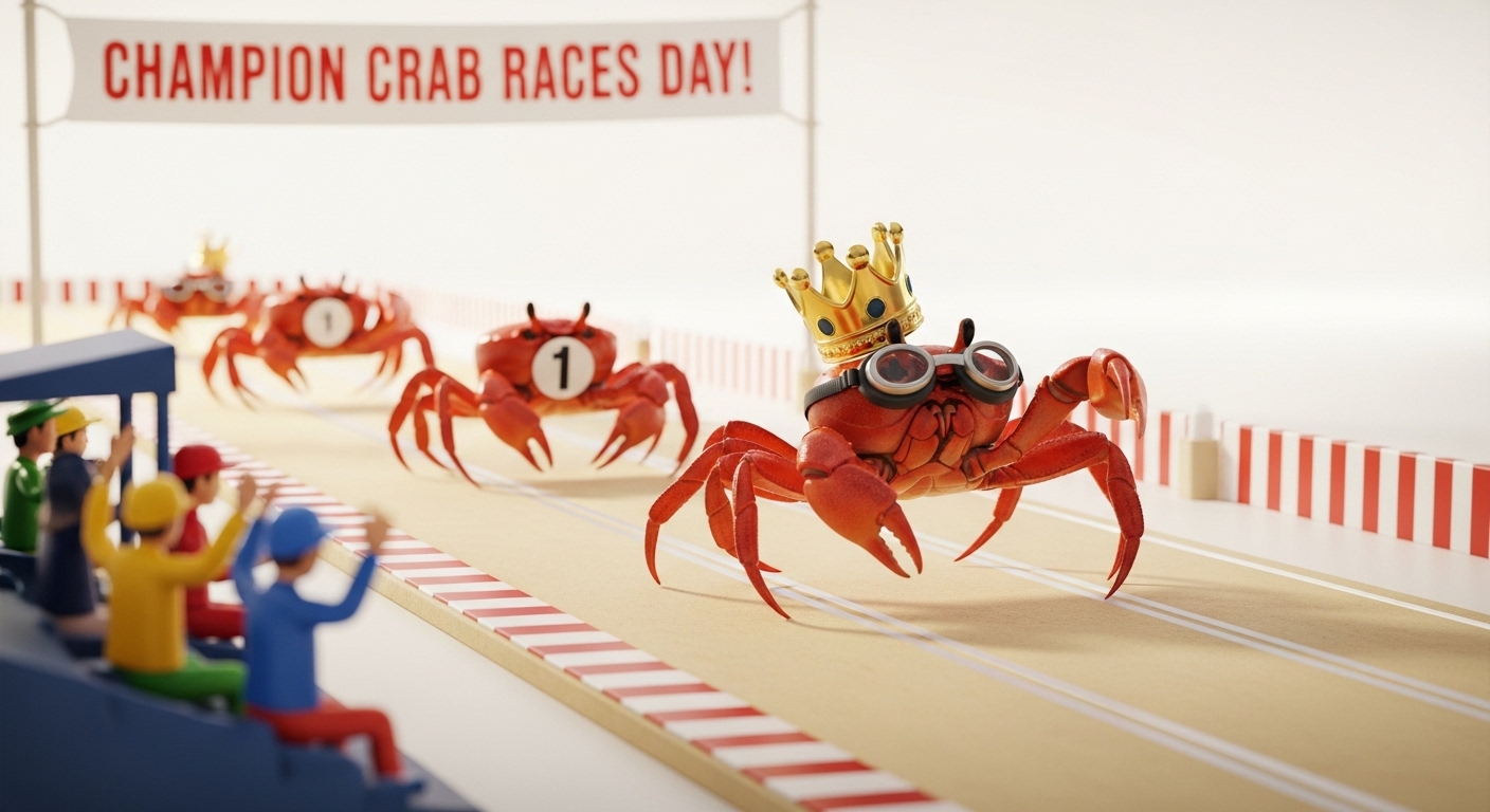 Champion Crab Races Day